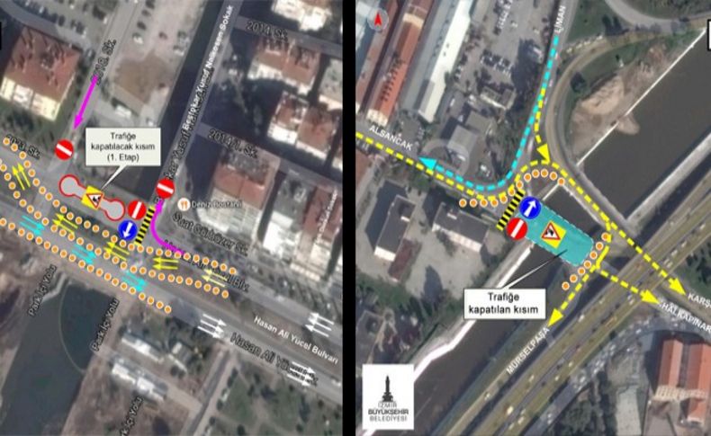 İzmirliler dikkat! İki bölgede yeni trafik düzeni