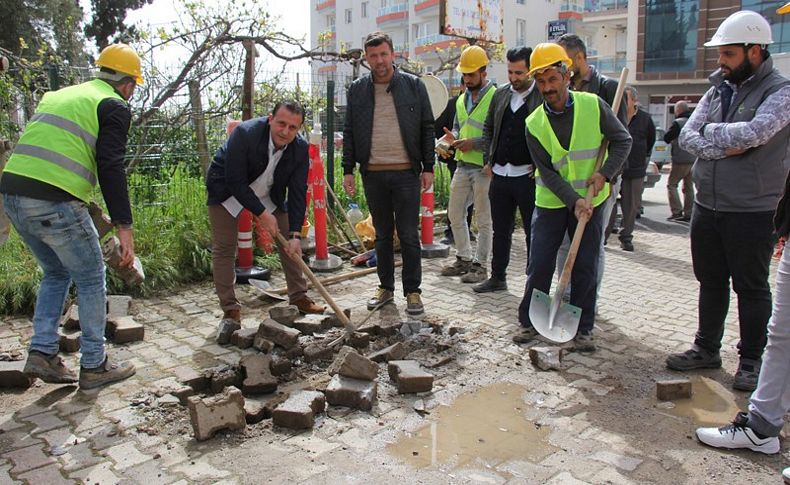 İlk kazmayı Başkan Soylu vurdu