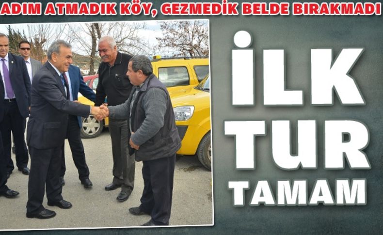 İlk tur tamam