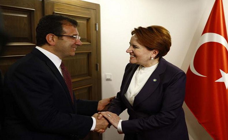 İmamoğlu, Akşener'i ziyaret etti