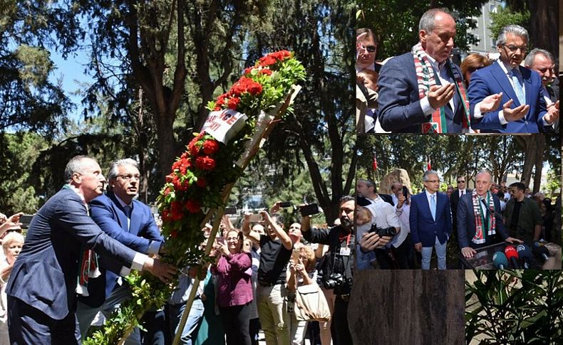 İnce'den miting öncesi İzmir'de sürpriz ziyaret!