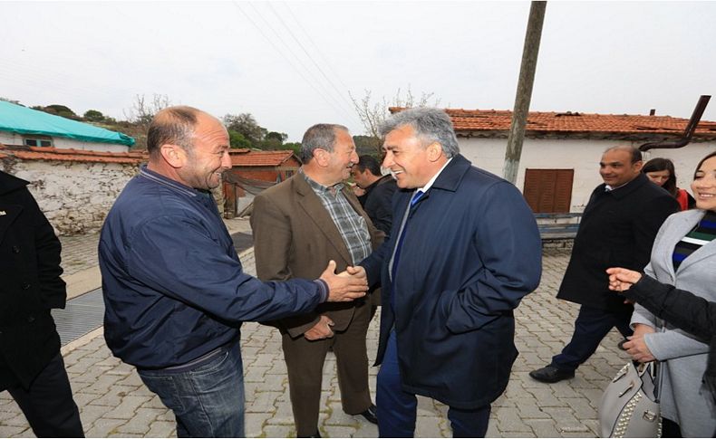 İnce Güzelbahçe köylerini ziyaret etti