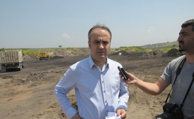 İnegöl'ün eski çöp sahası rehabilite edilecek