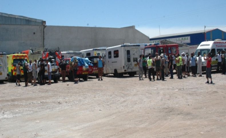 İngiltere’den Suriye’ye 73 araçlık yardım konvoyu Cilvegözü’ne ulaştı