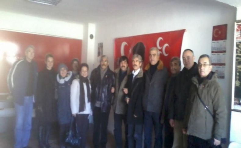 İP Urla aday adayı Akay' dan CHP, MHP ve ADD' ye ziyaret
