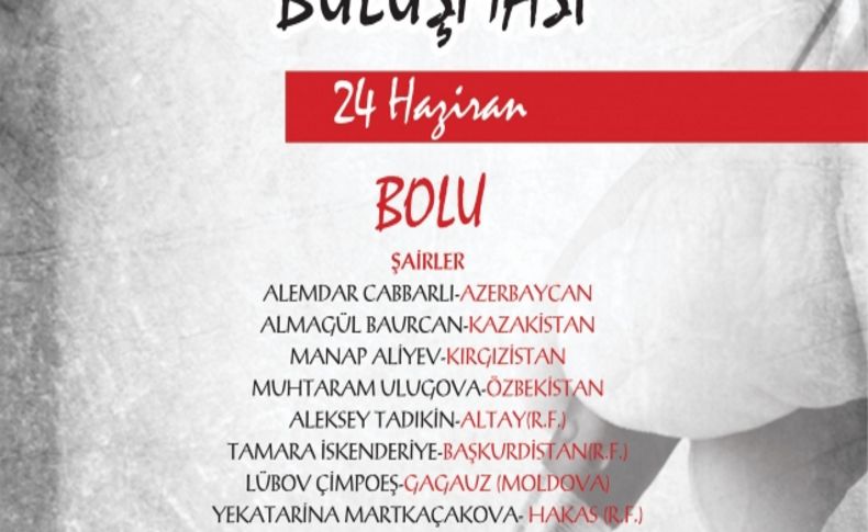 İpekyolu şairleri Bolu’ya geliyor