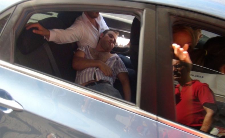 İş yerinde çıkan yangında 3 kişi hastanelik oldu (Özel)