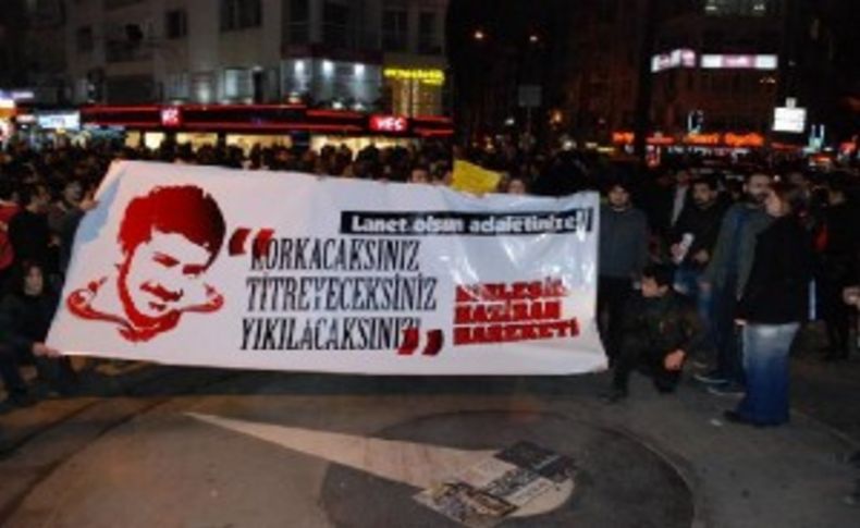 İzmir'de Ali İsmail Korkmaz protestosu: 