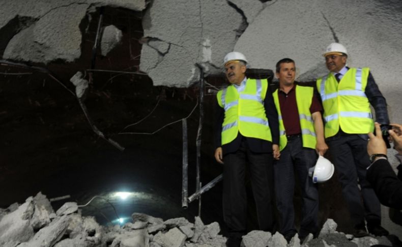 İstanbul-Ankara Yüksek Hızlı Tren hattında en uzun engel aşıldı