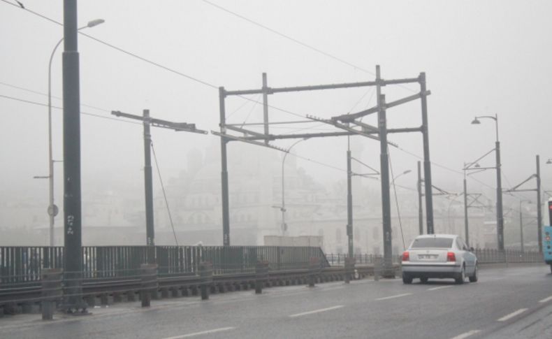 İstanbul'da sis sürprizi