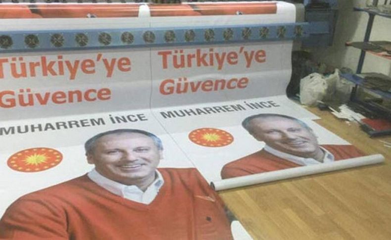 İşte Muharrem İnce’nin afişleri…