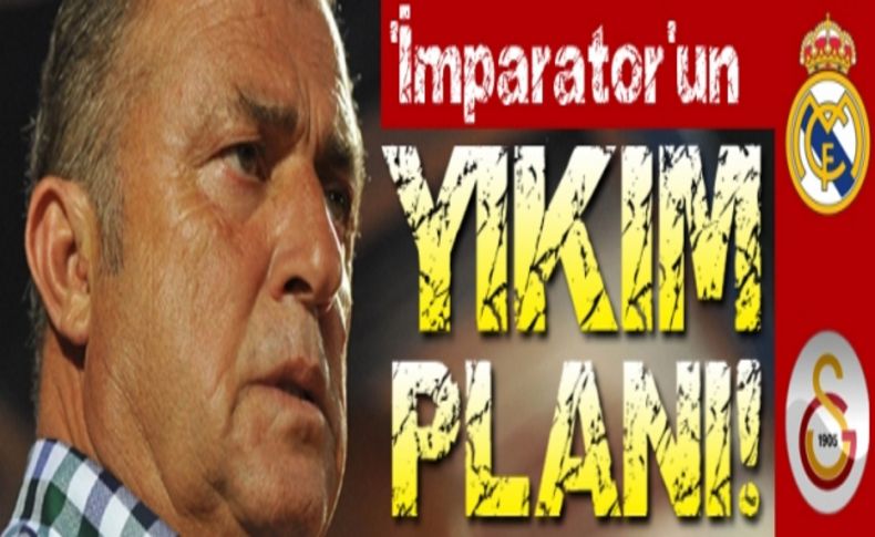 İşte Terim'in Real'i yıkma planı