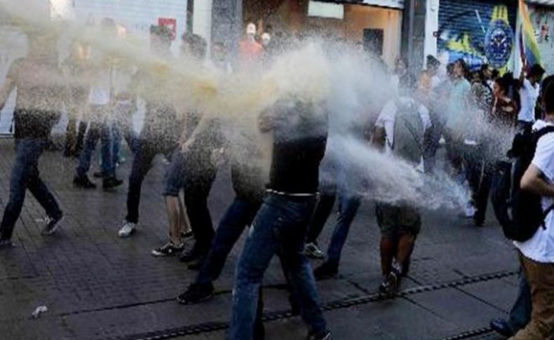 İstiklal Caddesi'nde polis müdahalesi