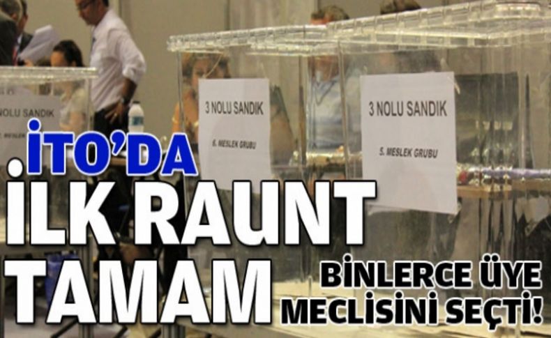 İTO'da seçim heyecanı yaşandı!