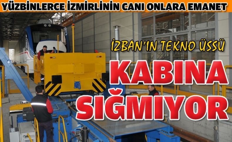 İZBAN'ın tekno üssü Türkiye'ye hizmet vermeye hazırlanıyor