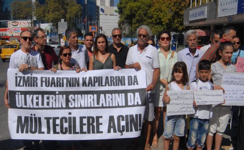 İzmir'deki STK'lardan öneri: Fuarın kapıları mültecilere açılsın