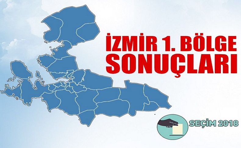 İzmir 1. Bölge sonuçları
