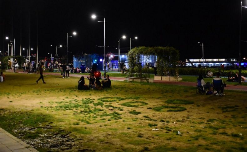 Kordon'da uyarı ve cezaların ardından yoğunluk azaldı