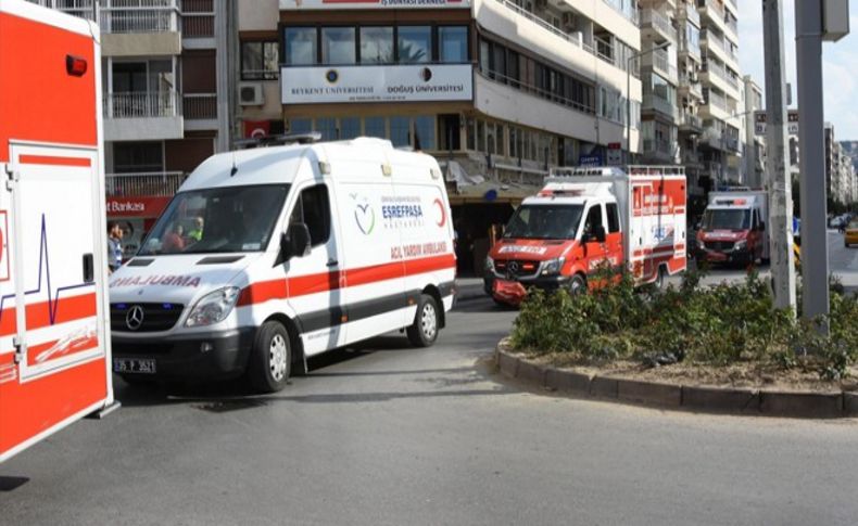 İzmir'de heyecanlandıran tatbikat