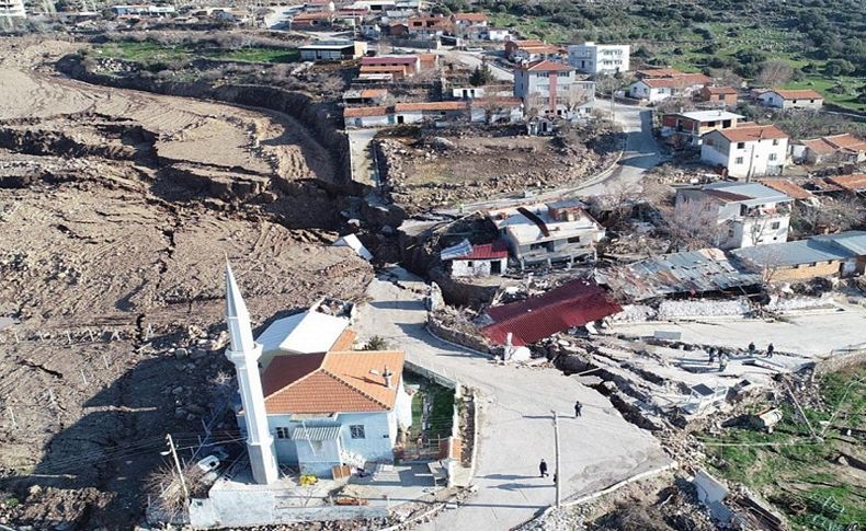 İzmir'de heyelan olan mahalle için rapor hazırlandı