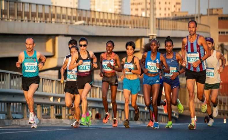 İzmir'de ilk maraton heyecanı sona erdi