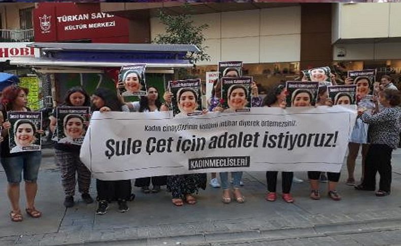 İzmir'de kadınlardan 'Şule Çet' açıklaması