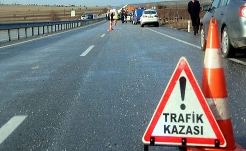 İzmir'de kaza: 1 ölü
