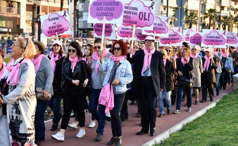 İzmir'de 'Pembe' farkındalık