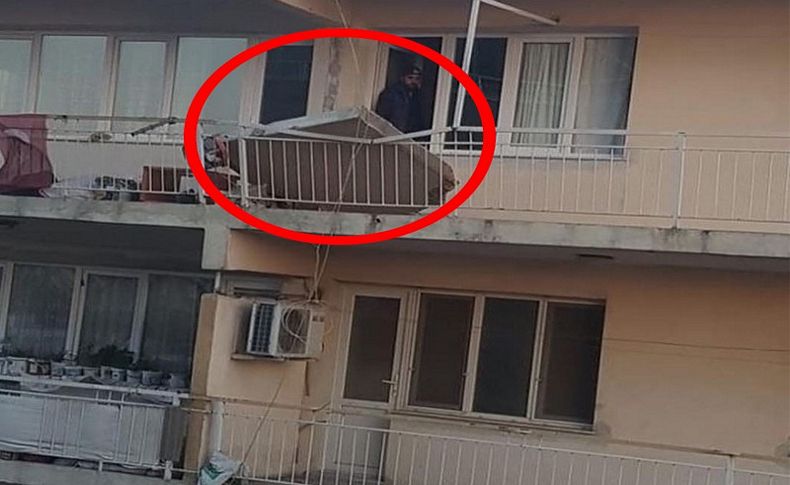 İzmir'de şiddetli rüzgar hayatı olumsuz etkiledi