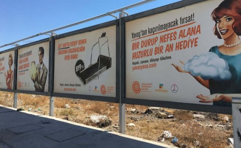 İzmir'de sıra dışı kampanya: Hayatı yavaşlatın