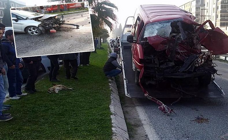 İzmir'de trafik kazası