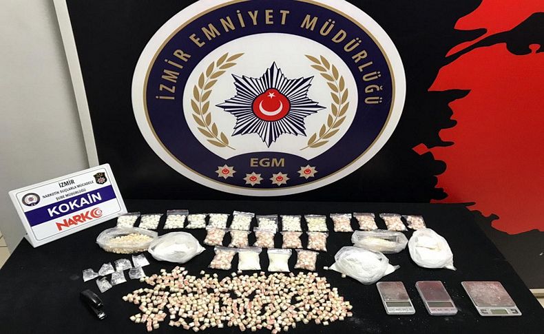 İzmir'de uyuşturucu ticaretine 1 gözaltı