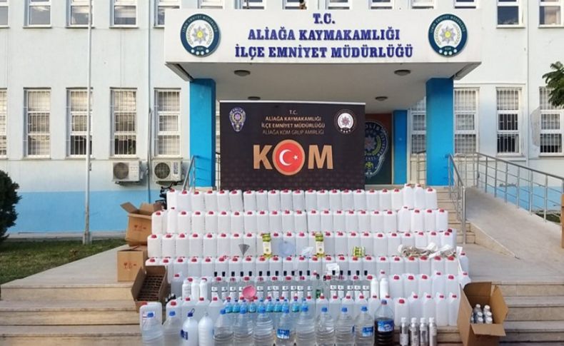 İzmir'deki sahte içki operasyonunda bir kişi tutuklandı