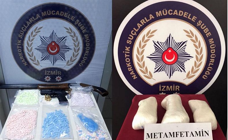 İzmir'deki uyuşturucu operasyonlarında 30 kişi tutuklandı