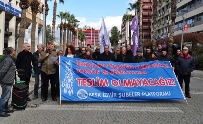 İzmir'den o yürüyüşe destek