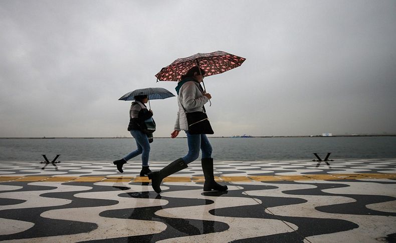 İzmir'e yağmur geliyor