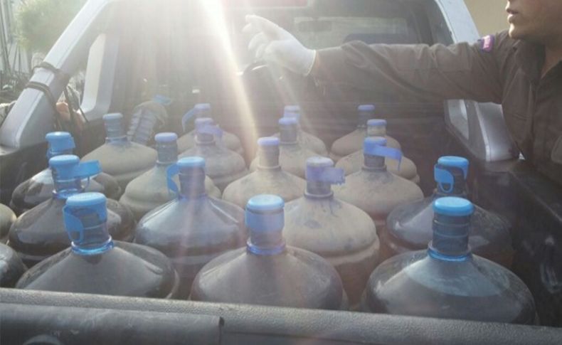 İzmir'in o ilçesinde bin 47 litre kaçak içki ele geçirildi