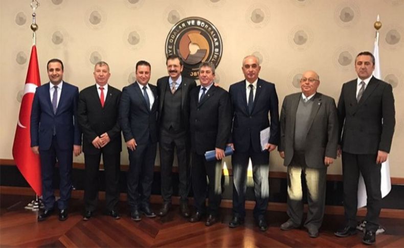 İzmir'in oda başkanları Ankara'ya çıkarma yaptı