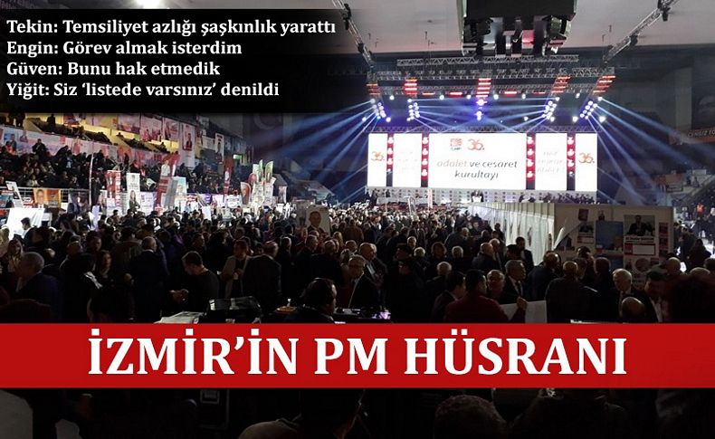 İzmir'in PM hüsranı