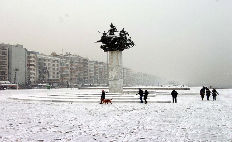İzmir'in yüksek kesimlerinde kar bekleniyor