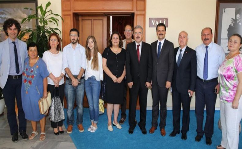 İzmir Kent Konseyinden Vali'ye ziyaret