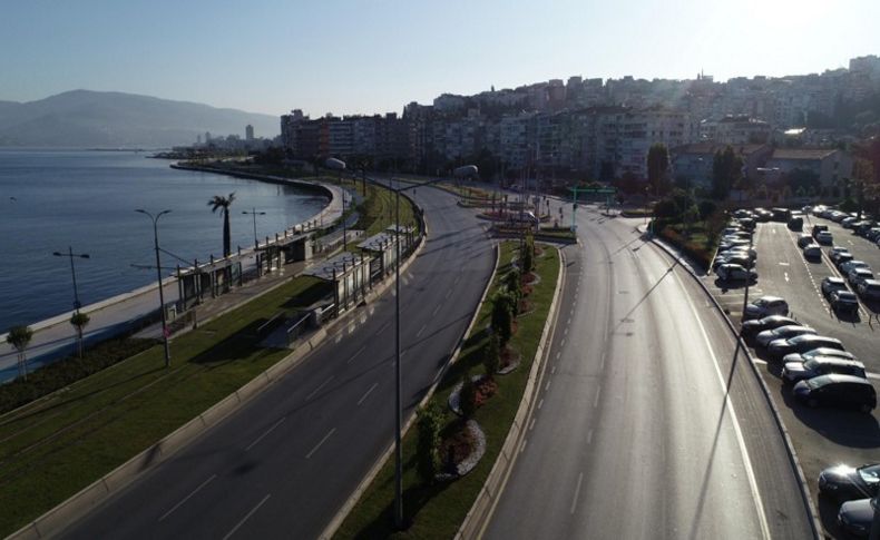 Kısıtlamanın 2'nci günü... İzmir'de sessizlik hakim!