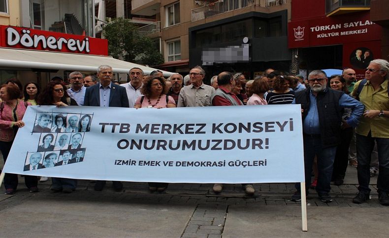 İzmir Tabip Odası ve SES'ten hapis cezası tepkisi