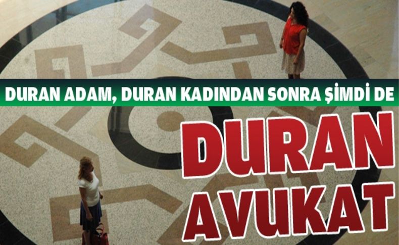 İzmir Adliyesi'nde ''Duran Avukat'' eylemi