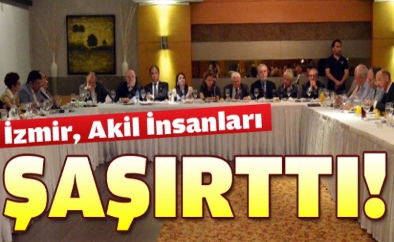 İzmir, Akil İnsanları şaşırttı!