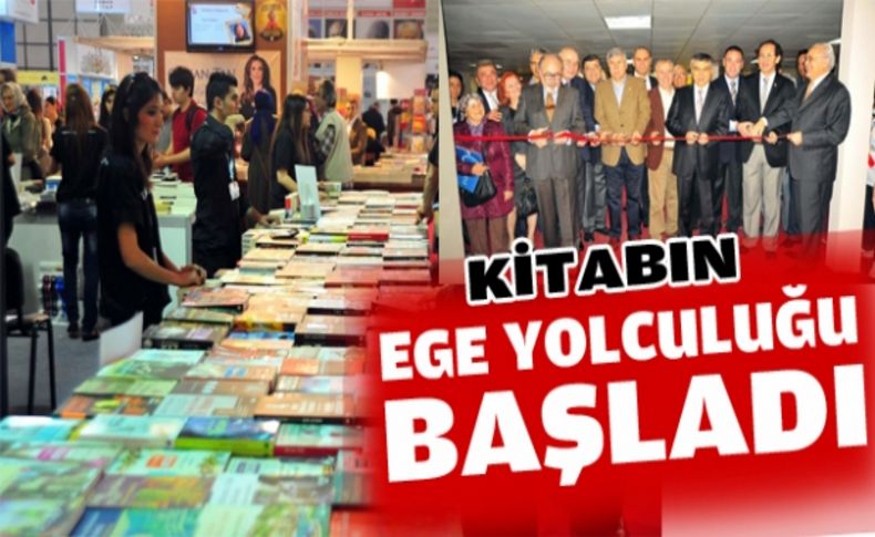 İzmir kitap fuarı açıldı