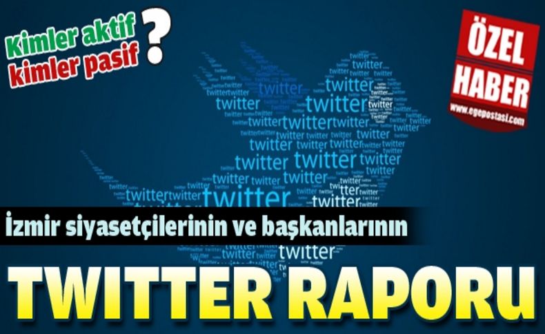 İzmir siyasetçilerinin Twitter raporu