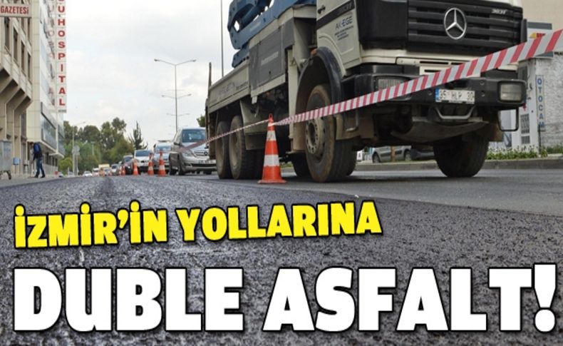 İzmir yollarına “kaydırmaz” asfalt