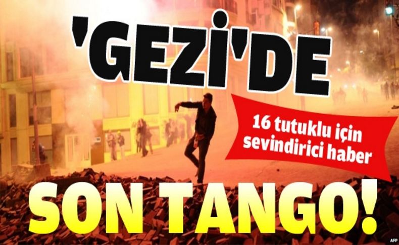 İzmir'de 16 Ankara'da 3 Gezi tutuklusuna tahliye