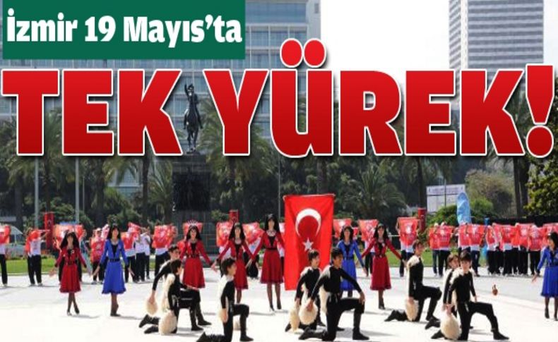 İzmir’de 19 Mayis'a dans ve spor gösterili kutlama
